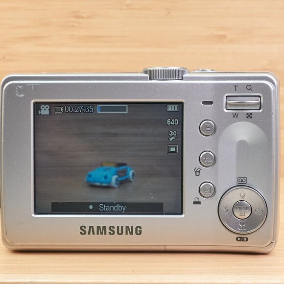 Samsung S630 Digital Camera / 6MP / 3× Zoom / Silver / Tested - Picture 5 of 7